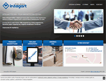 Tablet Screenshot of integart.pl